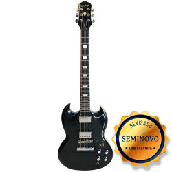 GUITARRA GIBSON EPIPHONE SG G400 KOREA 2002 BK - SEMINOVO