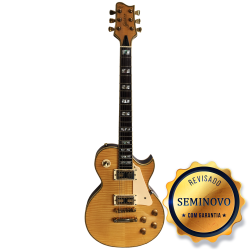 GUITARRA GOLDEN LP GGS 500G FLAMED MAPLE - SEMINOVO