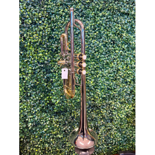 Trompete Harlem Sound em C Niquelado - Htr-11n