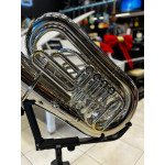 Tuba Harlem Sound  Ht-20n 5/4 4 Pistos Transversais 5/4 Bb Niquelada