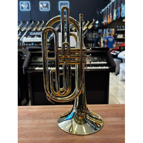 Trombonito Harlem Sound Htm14l Sib - Laqueado - Trombone de Marcha