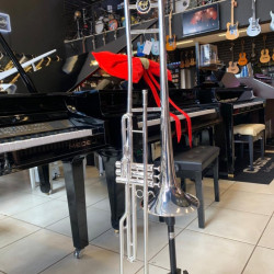 Trombone Harlem Sound de Pisto Htb15s em Bb - Longo - Prateado