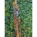 Saxofone Soprano Harlem Sound Tudel Inteiriço Laqueado em Bb - Hss-05l