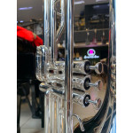 Trombone Harlem Sound de Pisto Htb15s em Bb - Longo - Prateado