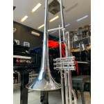 Trombone Harlem Sound de Pisto Htb15s em Bb - Longo - Prateado