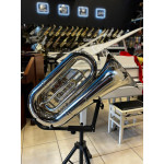 Tuba Harlem Sound  Ht-20n 5/4 4 Pistos Transversais 5/4 Bb Niquelada