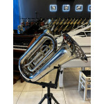 Tuba Harlem Sound  Ht-20n 5/4 4 Pistos Transversais 5/4 Bb Niquelada
