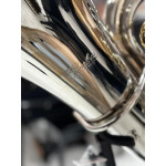 Tuba Harlem Sound  Ht-20n 5/4 4 Pistos Transversais 5/4 Bb Niquelada