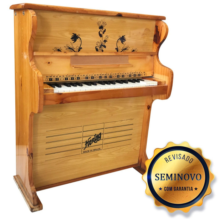 brinquedo piano infantil hering doçura anos 80 