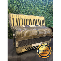 ACORDEON HOHNER TANGO IIM 96BX CINZA - SEMINOVO