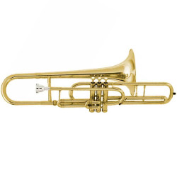 TROMBONE CURTO HS MUSICAL S710 C LAQ