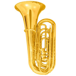 TUBA HS MUSICAL HSTB3 4P COMPACTA 3/4 BB LAQ