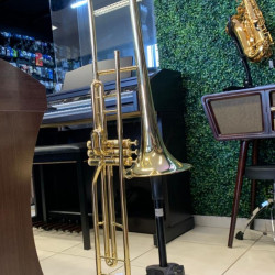 Trombone Longo Profissional Hs Musical Hss760 Bb Laq