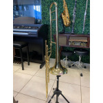 Trombone Longo Profissional Hs Musical Hss760 Bb Laq