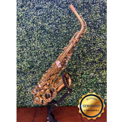 Saxofone Alto Harmonics Laq - Seminovo 