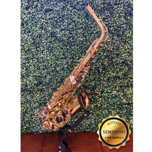 Saxofone Alto Harmonics Laq - Seminovo 