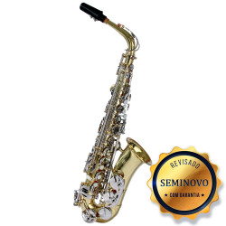 SAXOFONE ALTO HOYDEN HAS25LN LAQ/NIQ - SEMINOVO
