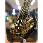 Saxofone Sopranino Hoyden Envelhecido C/boquilha C/secador e C/case- Mostruario