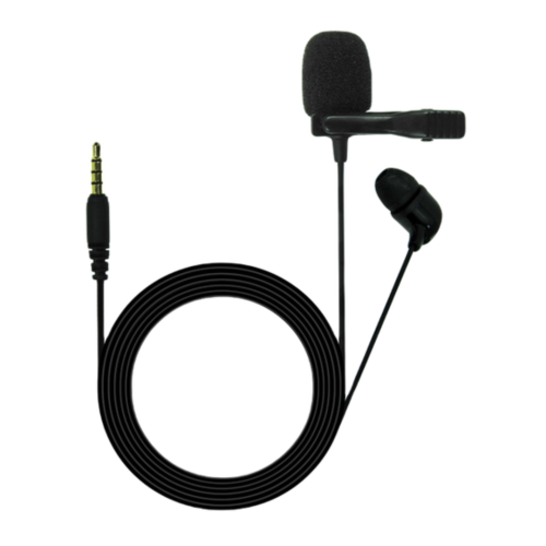 Microfone Jbl Cslm-20 Lapela com Fone com Fio 