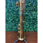 Saxofone Soprano Jahnke Jssh001 Laq Dourado - Seminovo