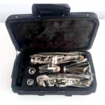 CLARINETE JAHNKE JCC101 BB EBANO 17CH PRATA