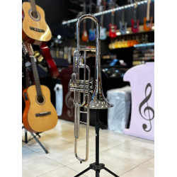 Trombone Curto Jahnke Jtb029 Niquelado Sib