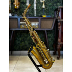 Saxofone Alto Jahnke Jsah001 Desplacado C/ Chaves Laq - Seminovo