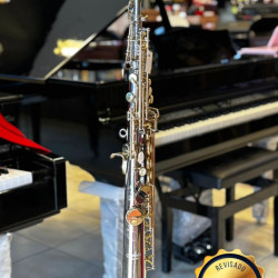 Saxofone Soprano Jahnke Jssh001 Niq/ch Laq - Seminovo