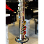 Saxofone Soprano Jahnke Jssh001 Niq/ch Laq - Seminovo