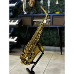 Saxofone Alto Jahnke Jsah001 Desplacado C/ Chaves Laq - Seminovo