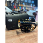 Trompete Pocket Jupiter Jpt41c Black C/ Estojo Seminovo 
