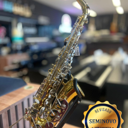 Saxofone Alto Konig Laq/ Ch Niq - Seminovo