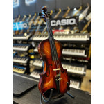 Violino Luthier Júlio Loredo Harmoizado e Filetado À Mão C/ Kit Ébano