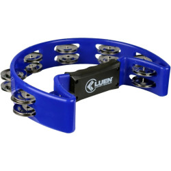 PANDEIROLA LUEN MEIA LUA 22CM ABS AZUL - 40070AZ