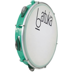 PANDEIRO BATUKA LUEN 10'' ABS VERDE PELE LEITOSA - 60045CX