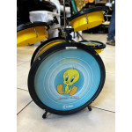 BATERIA INFANTIL LUEN WARNER PIU-PIU BABY AMARELA