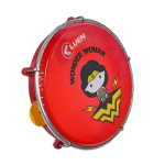 Pandeiro Batuka Luen 8'' Abs Warner Mulher Maravilha Baby Vermelho Pandeiro Batuka Luen 8'' Abs Warner Mulher Maravilha Baby Vermelho