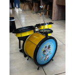 BATERIA INFANTIL LUEN WARNER LOONEY TUNE BABY AMARELA 
