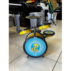 BATERIA INFANTIL LUEN WARNER PIU-PIU BABY AMARELA