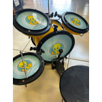 BATERIA INFANTIL LUEN WARNER PIU-PIU BABY AMARELA