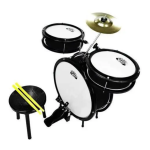 BATERIA INFANTIL CUSTOM SOUND CKDM3 PRETA