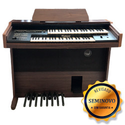 ORGAO MINAMI SM44 AMADEIRADO - SEMINOVO