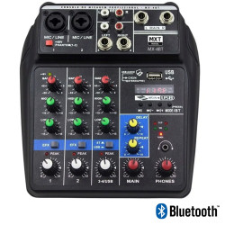 MESA MXT 4 CANAIS MX4BT USB/INTERFACE/BLUETOOTH - 54130