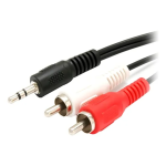 Cabo Mxt P2 Stereo / 2 Rca Niquelado 1.8M 