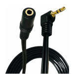 Cabo Mxt P2 em L Stereo / P2 Femea Gold 1.8M