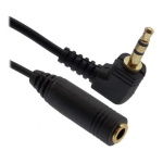 Cabo Mxt P2 em L Stereo / P2 Femea Gold 1.8M