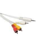 Cabo Mxt P2 4c Stereo / 3rca 1.8M para Celular