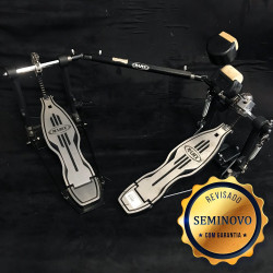 PEDAL BUMBO MAPEX P501TW DUPLO - SEMINOVO