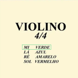 Corda Avulsa Calixto Violino e (Mi) 4/4