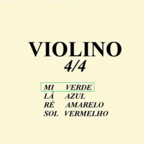 Corda Avulsa Calixto Violino e (Mi) 4/4 Corda Avulsa Calixto Violino e (Mi) 4/4